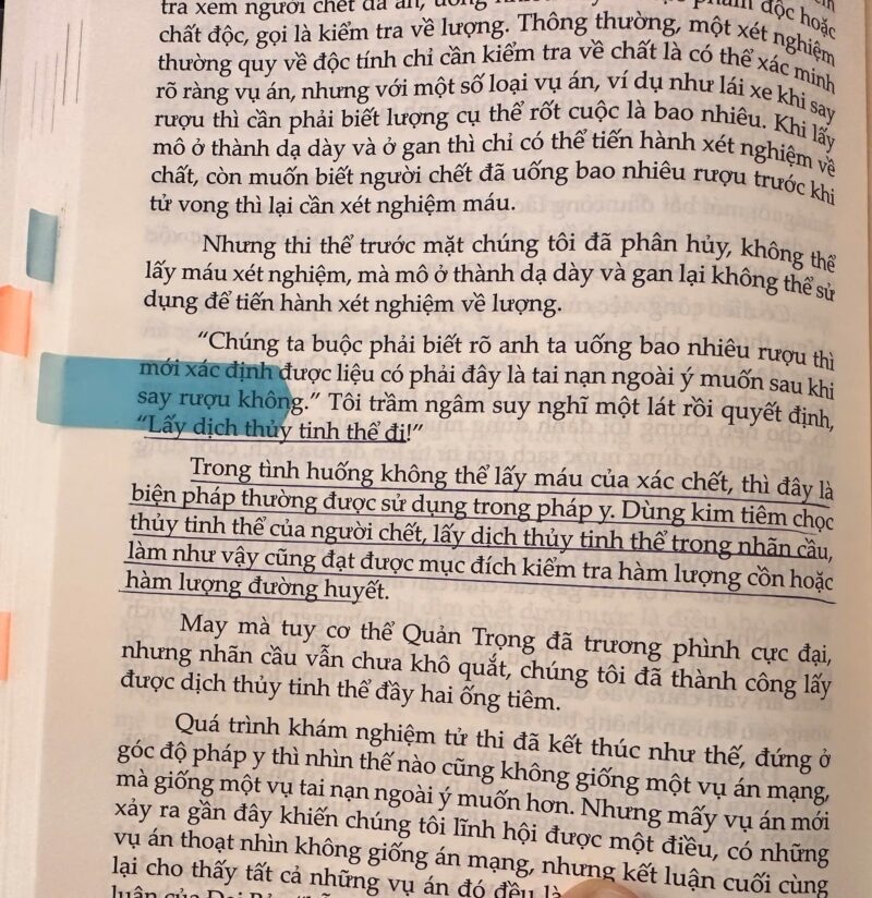 Kẻ lãng quên cung cấp khá nhiều kiến thức mới về pháp y