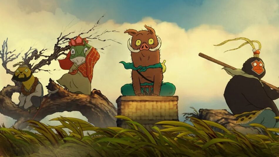 Tạo hình ngộ nghĩnh của 4 tiểu yêu trong bộ phim Tiểu yêu quái núi Lãng Lãng.