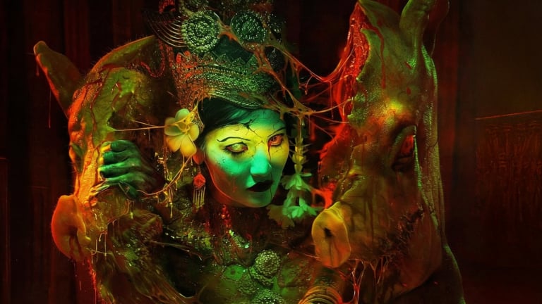 Tạo hình của "Cô Năm Hợi" trong phim Heo Năm Móng khá ấn tượng đối với mình: một nữ quỷ chất chứa đầy oán hận trong thân xác một con heo có năm móng dị thường.