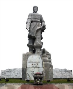 Tượng vua Lê Thái Tổ Lê Lợi.